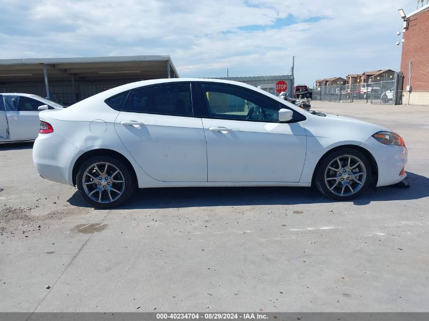 2014 Dodge Dart Sxt VIN: 1C3CDFBB5ED732325 Lot: 40234704