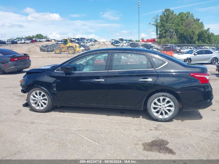 2019 Nissan Sentra Sv VIN: 3N1AB7AP0KY384344 Lot: 40234715