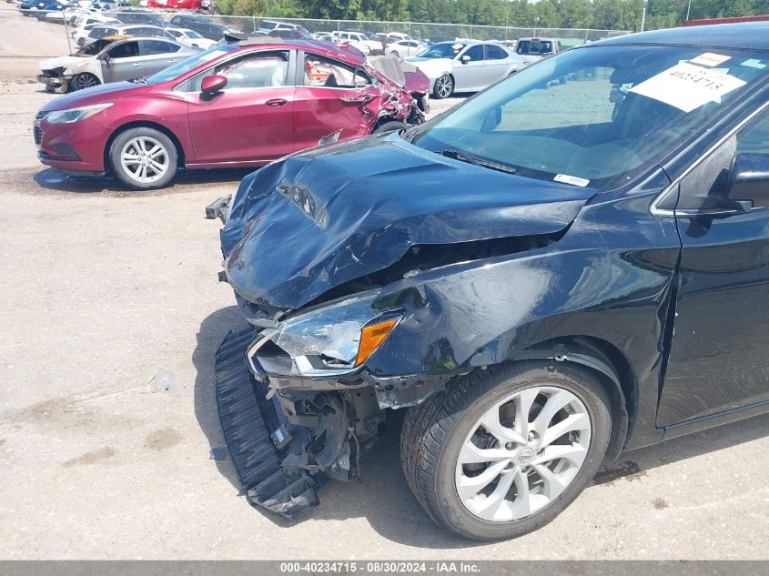 2019 Nissan Sentra Sv VIN: 3N1AB7AP0KY384344 Lot: 40234715