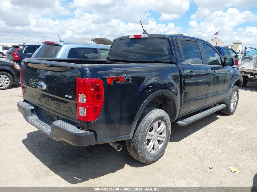 VIN 1FTER4FH4KLB21311 2019 FORD RANGER XL