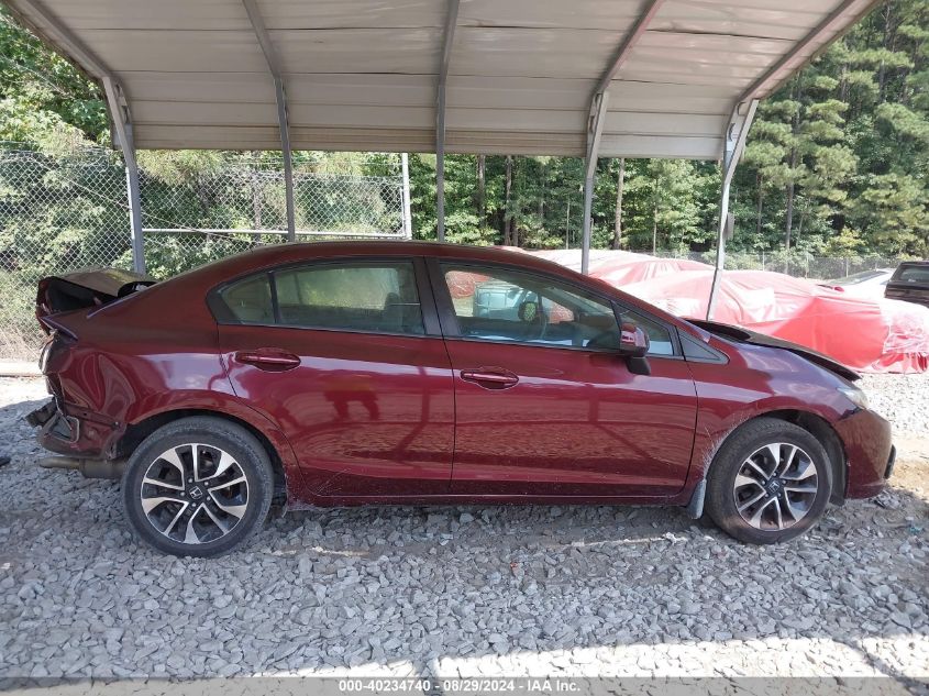 2013 Honda Civic Ex VIN: 19XFB2F89DE051216 Lot: 40234740