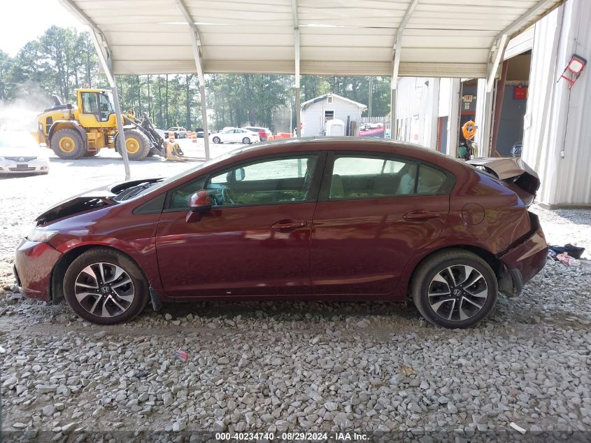 2013 Honda Civic Ex VIN: 19XFB2F89DE051216 Lot: 40234740