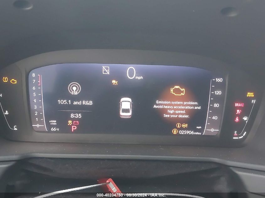2023 HONDA ACCORD VIN: 1HGCY1F31PA034628