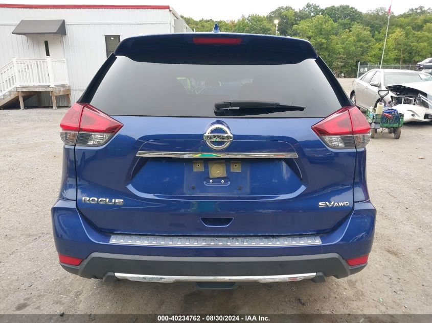 2018 Nissan Rogue Sv VIN: JN8AT2MV7JW350158 Lot: 40234762