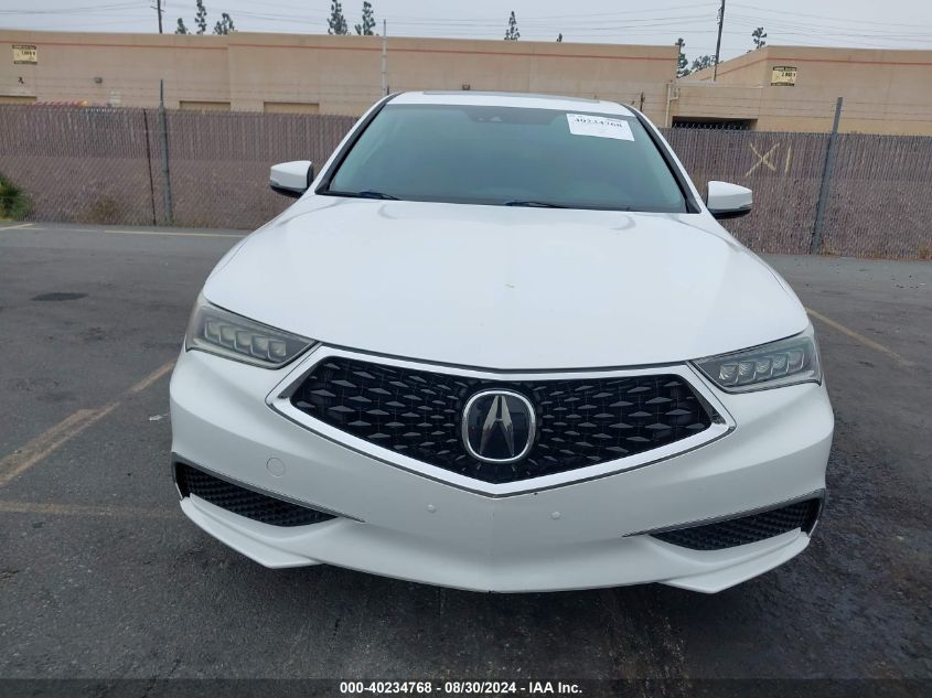 19UUB2F41KA003358 2019 Acura Tlx Tech Pkg