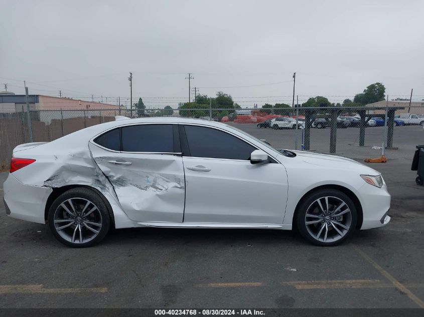 2019 Acura Tlx Tech Pkg VIN: 19UUB2F41KA003358 Lot: 40234768