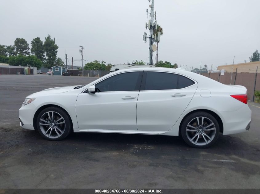 2019 Acura Tlx Tech Pkg VIN: 19UUB2F41KA003358 Lot: 40234768