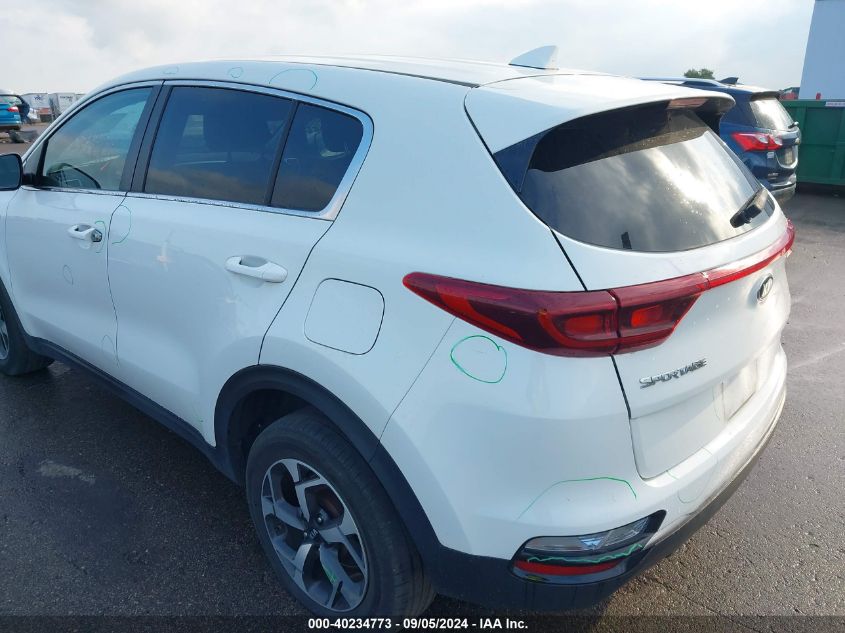 2020 Kia Sportage Lx VIN: KNDPMCAC3L7831288 Lot: 40234773