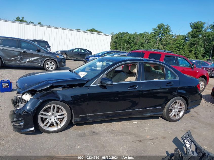 2013 Mercedes-Benz C 300 Luxury 4Matic/Sport 4Matic VIN: WDDGF8AB7DR248524 Lot: 40234790