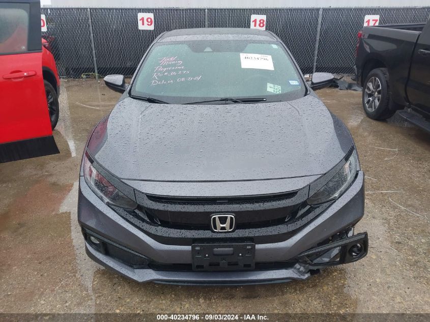 2019 Honda Civic Sport VIN: 2HGFC2F80KH596401 Lot: 40234796