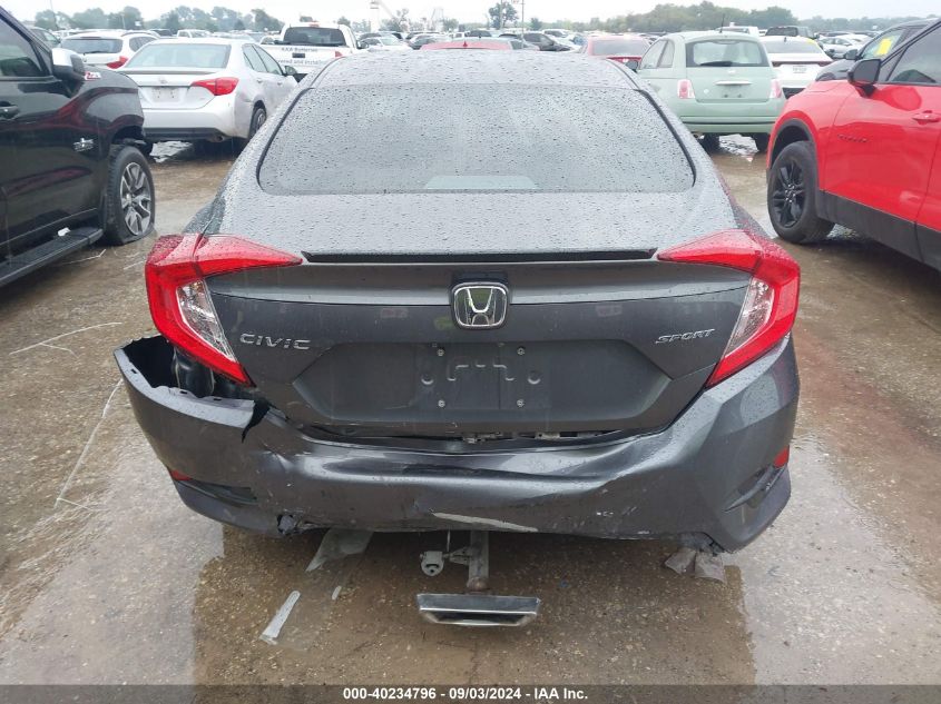 2019 Honda Civic Sport VIN: 2HGFC2F80KH596401 Lot: 40234796