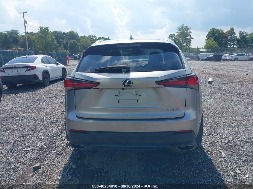 2021 Lexus Nx 300 VIN: JTJDARDZ2M2255686 Lot: 40234818