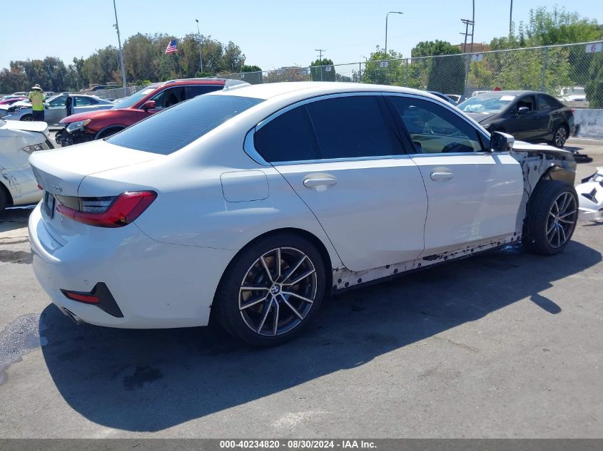 2021 BMW 330I VIN: 3MW5R1J04M8B82259 Lot: 40234820