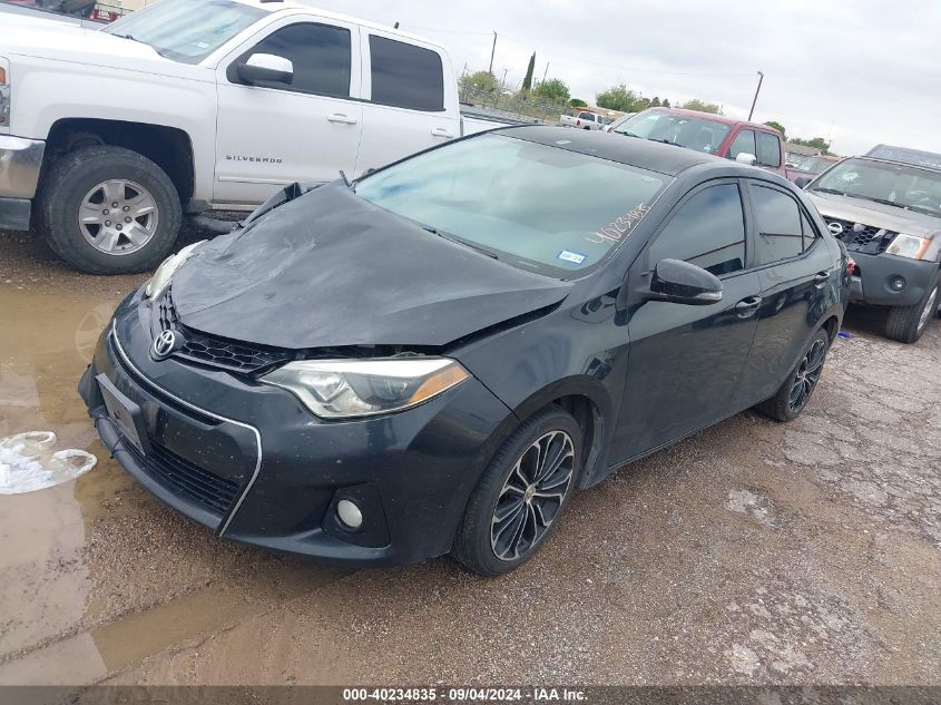 2015 Toyota Corolla L/Le/Le Pls/Prm/S/S Pls VIN: 5YFBURHE7FP357207 Lot: 40234835