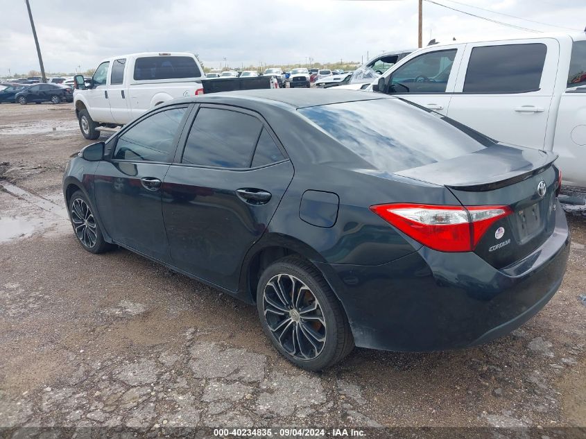 2015 Toyota Corolla L/Le/Le Pls/Prm/S/S Pls VIN: 5YFBURHE7FP357207 Lot: 40234835