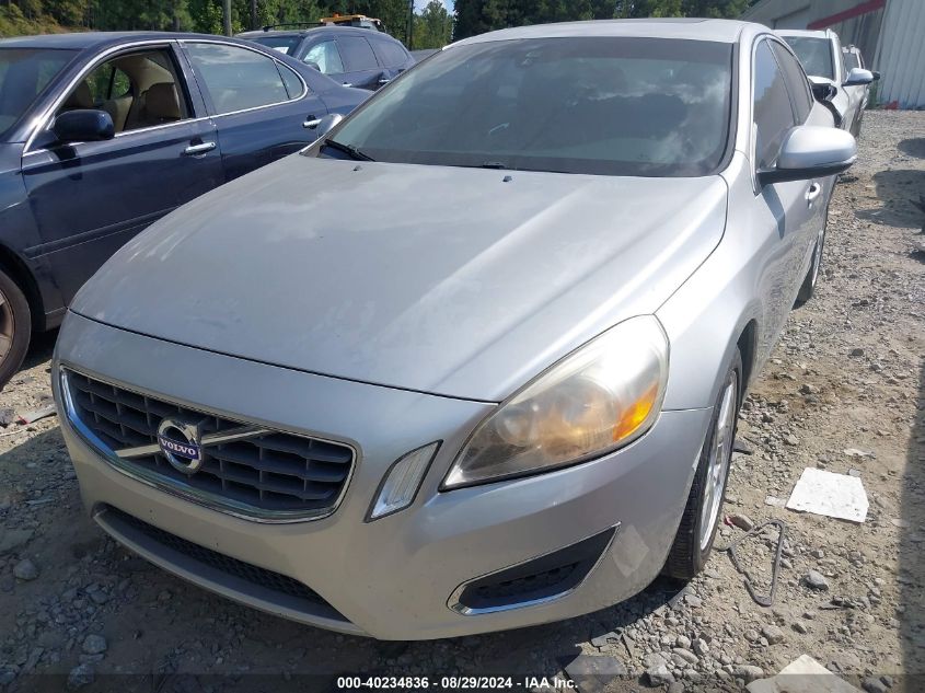 2012 Volvo S60 T5 VIN: YV1622FS3C2134187 Lot: 40234836