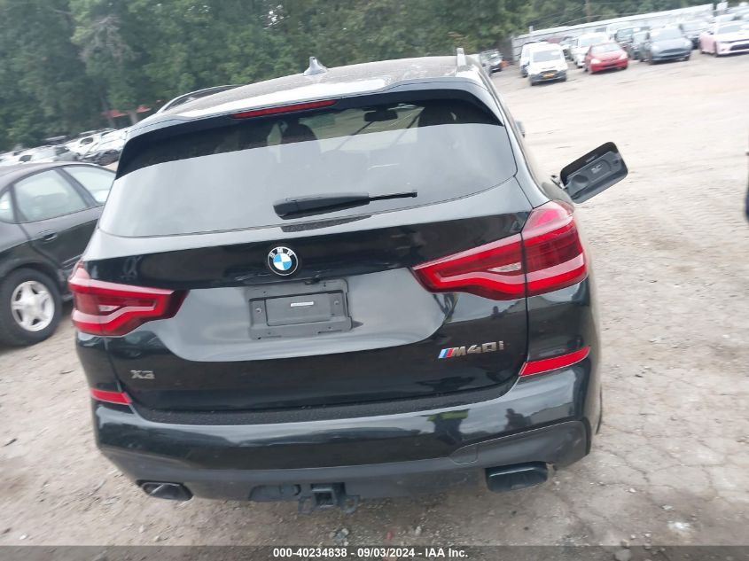 2021 BMW X3 M40I VIN: 5UXTY9C07M9E54951 Lot: 40234838