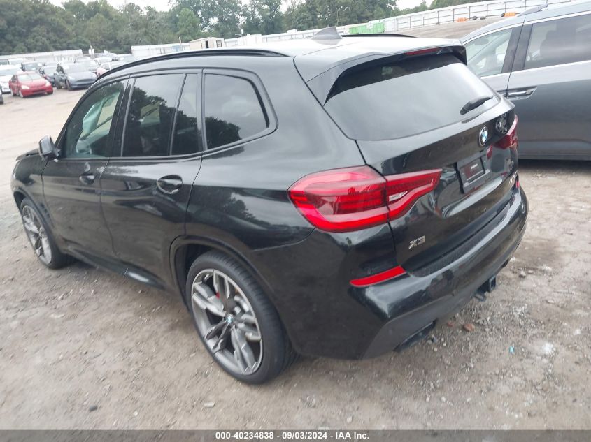 2021 BMW X3 M40I VIN: 5UXTY9C07M9E54951 Lot: 40234838