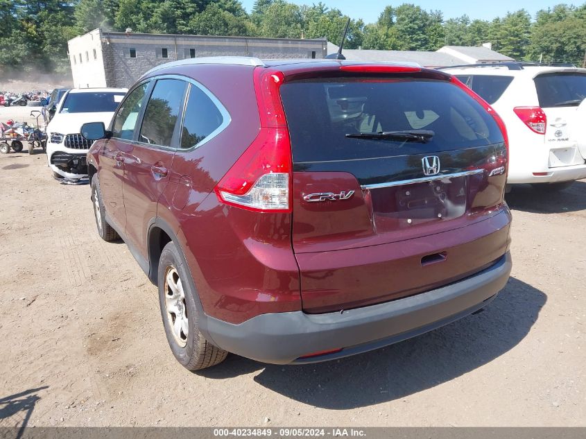 2014 Honda Cr-V Ex-L VIN: 5J6RM4H77EL055887 Lot: 40234849