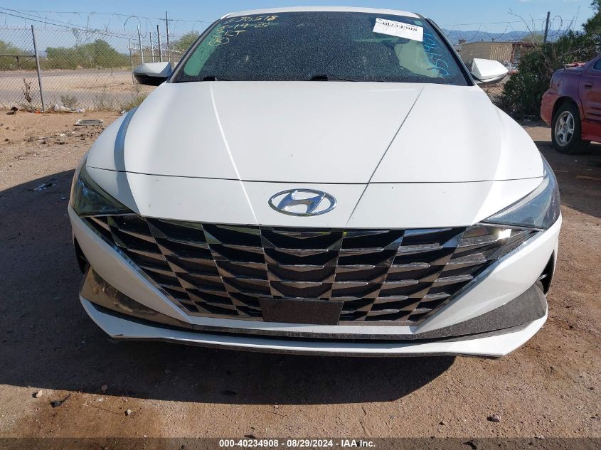 2022 Hyundai Elantra Limited VIN: 5NPLP4AG8NH054409 Lot: 40234908