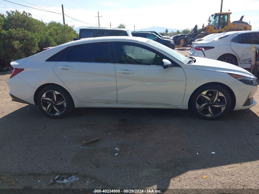 2022 Hyundai Elantra Limited VIN: 5NPLP4AG8NH054409 Lot: 40234908