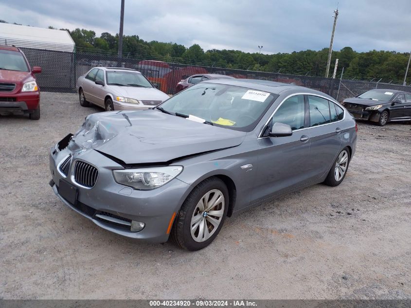 2012 BMW 535I Gran Turismo xDrive VIN: WBASP2C53CC338886 Lot: 40234920