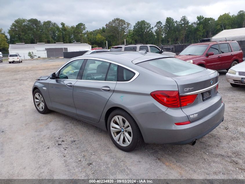 2012 BMW 535I Gran Turismo xDrive VIN: WBASP2C53CC338886 Lot: 40234920