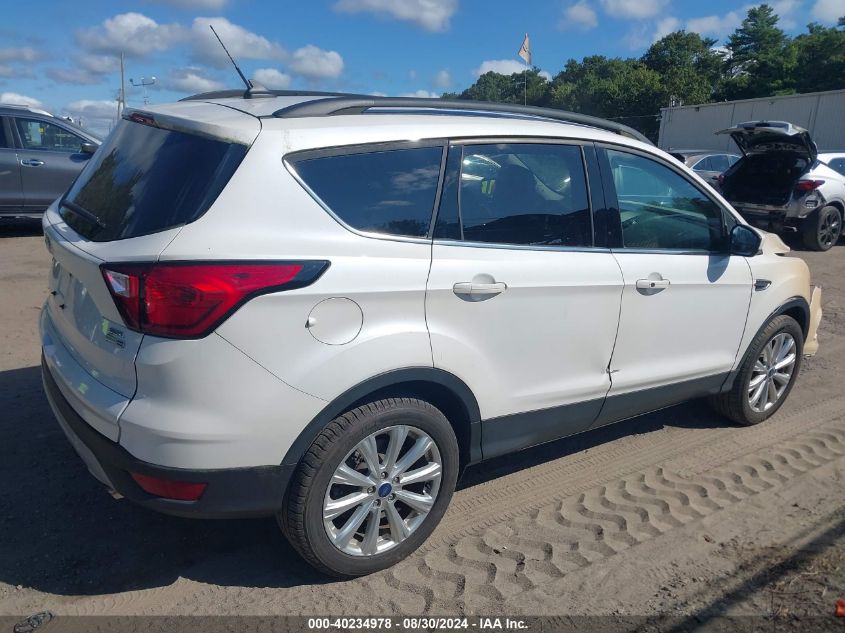 2019 Ford Escape Sel VIN: 1FMCU9HD1KUB90489 Lot: 40234978