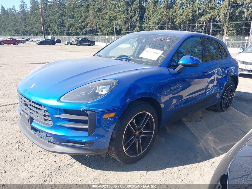 VIN WP1AA2A58KLB03075 2019 PORSCHE MACAN