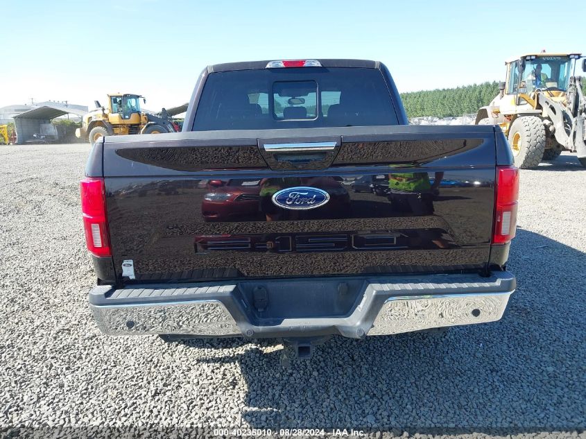 2019 Ford F-150 Lariat VIN: 1FTEW1C54KFA85118 Lot: 40235010