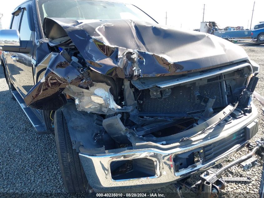 2019 Ford F-150 Lariat VIN: 1FTEW1C54KFA85118 Lot: 40235010