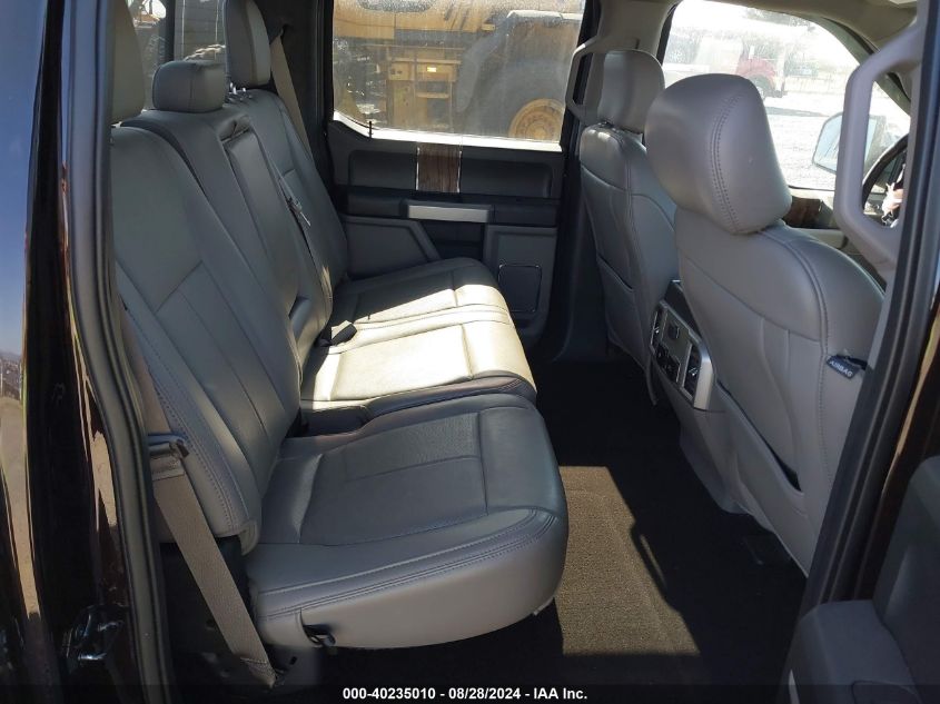 2019 Ford F-150 Lariat VIN: 1FTEW1C54KFA85118 Lot: 40235010