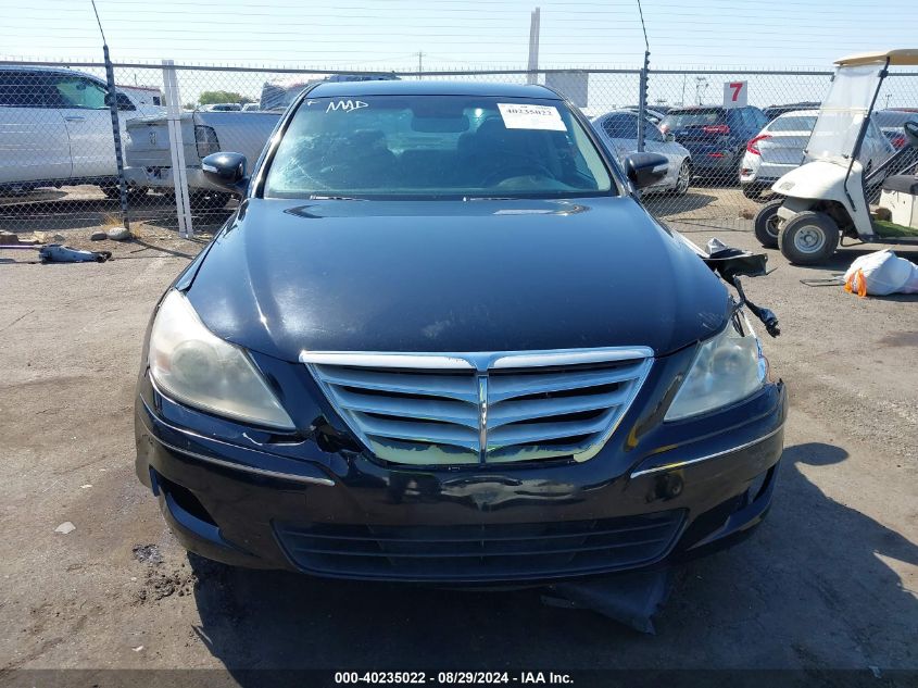 2009 Hyundai Genesis 3.8 VIN: KMHGC46E79U018108 Lot: 40235022