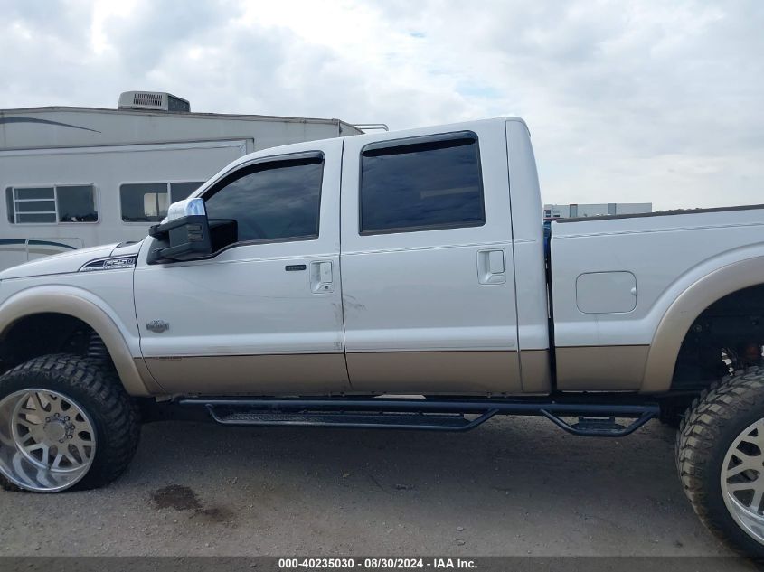 2011 Ford F-250 Lariat VIN: 1FT7W2BT5BEC06002 Lot: 40235030