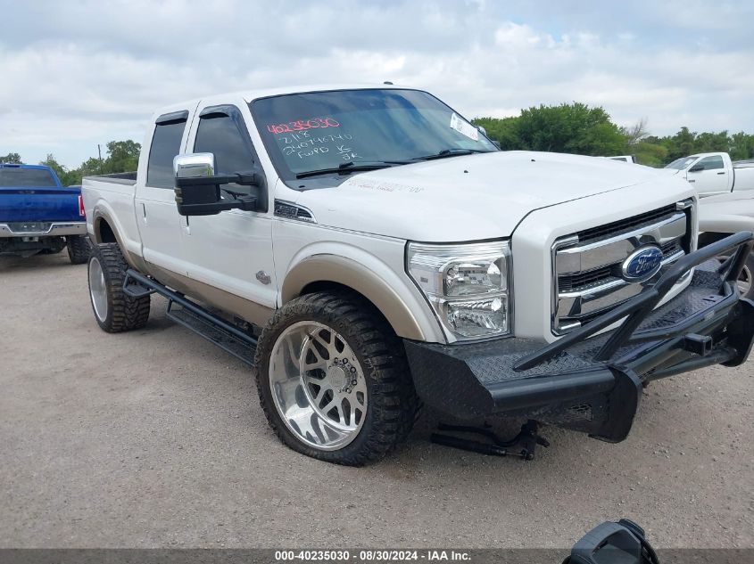 2011 Ford F-250 Lariat VIN: 1FT7W2BT5BEC06002 Lot: 40235030