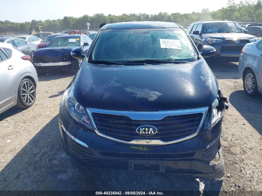 2013 Kia Sportage Lx VIN: KNDPB3A24D7411344 Lot: 40235042