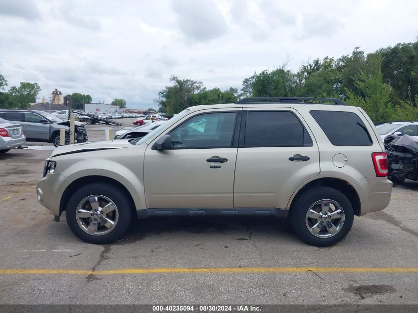 2012 Ford Escape Xlt VIN: 1FMCU0DG2CKB03594 Lot: 40235094