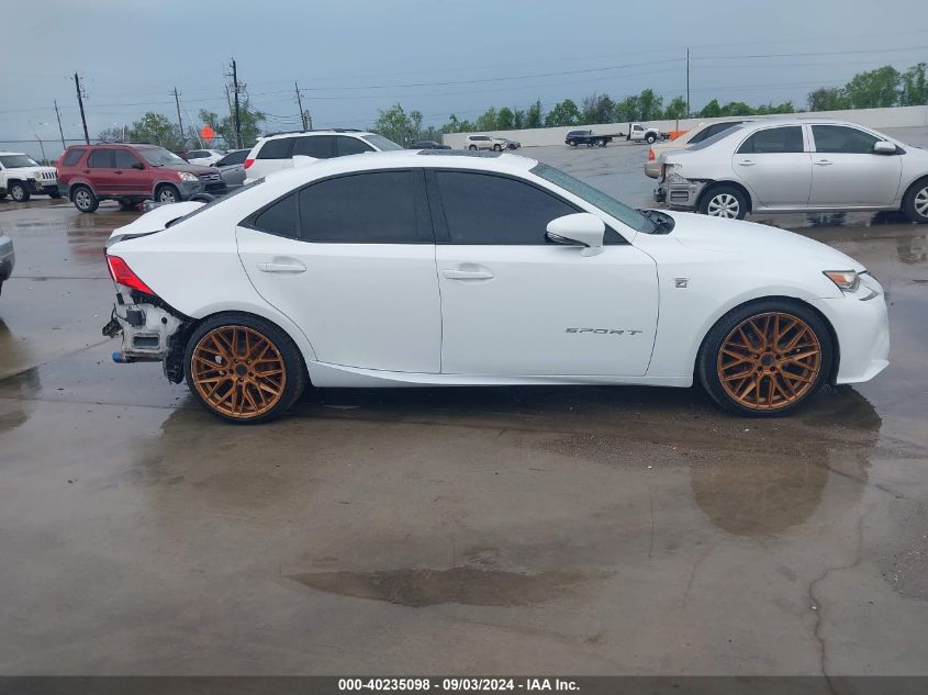 2014 Lexus Is 250 VIN: JTHBF1D23E5037416 Lot: 40235098