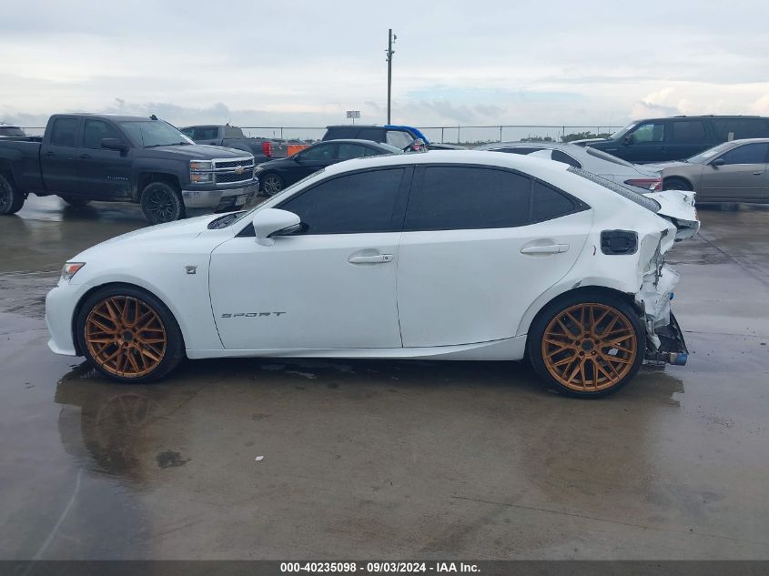 2014 Lexus Is 250 VIN: JTHBF1D23E5037416 Lot: 40235098