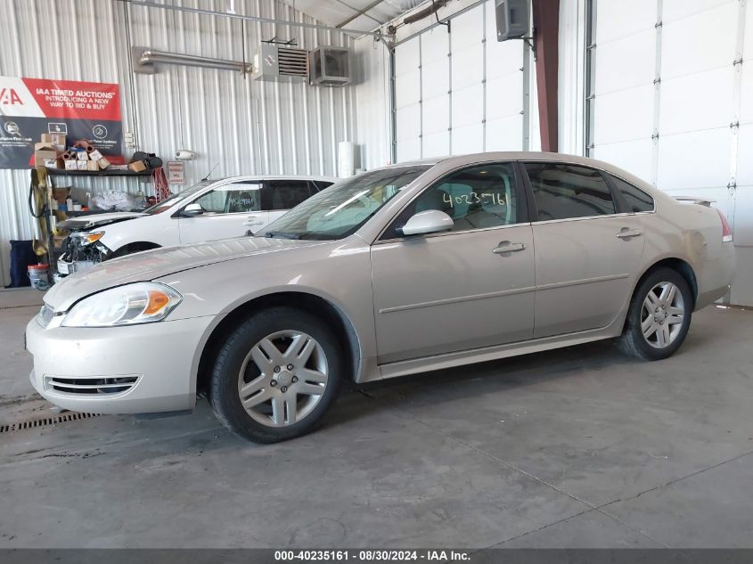 2012 Chevrolet Impala Lt VIN: 2G1WG5E34C1222516 Lot: 40235161