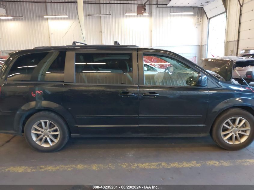 2014 Dodge Grand Caravan Sxt VIN: 2C4RDGCGXER267107 Lot: 40235201