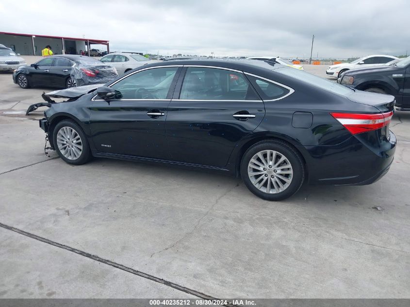 2015 Toyota Avalon Hybrid Limited VIN: 4T1BD1EB6FU039881 Lot: 40235212