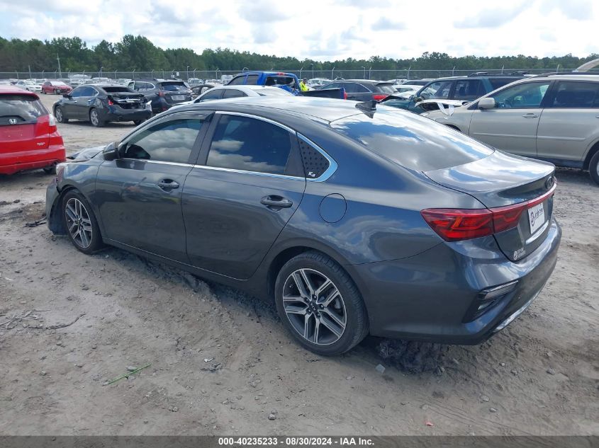 2020 Kia Forte Ex VIN: 3KPF54AD7LE179234 Lot: 40235233