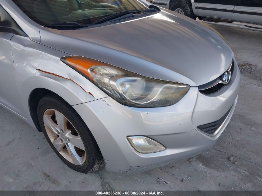 2012 Hyundai Elantra Gls VIN: 5NPDH4AE2CH119607 Lot: 40235238