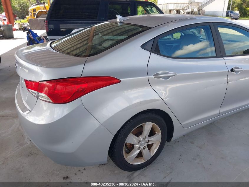 2012 Hyundai Elantra Gls VIN: 5NPDH4AE2CH119607 Lot: 40235238