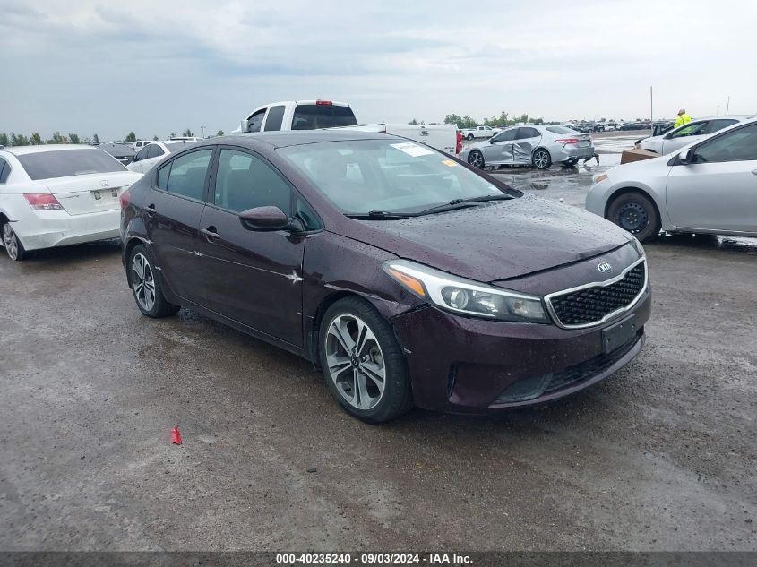 2017 Kia Forte Lx VIN: 3KPFL4A70HE151492 Lot: 40235240