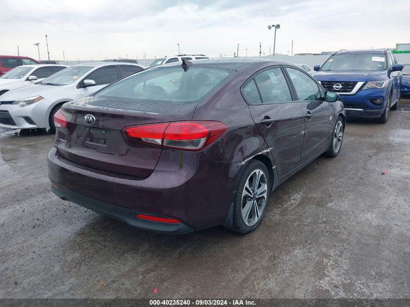 2017 Kia Forte Lx VIN: 3KPFL4A70HE151492 Lot: 40235240