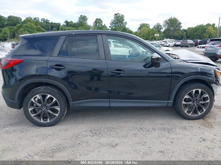 2016 Mazda Cx-5 Grand Touring VIN: JM3KE4DY8G0874812 Lot: 40235250