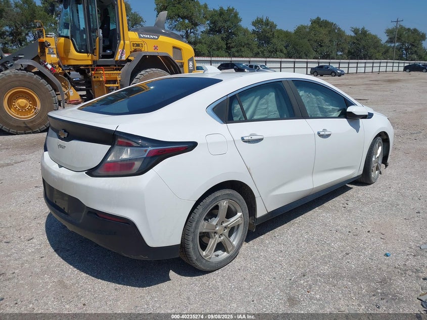 Vin: 1g1rc6s58ju153108, lot: 40723431, chevrolet volt lt 20184