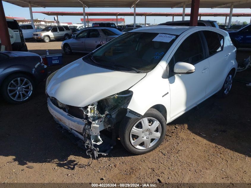 2013 Toyota Prius C One VIN: JTDKDTB38D1540220 Lot: 40235304